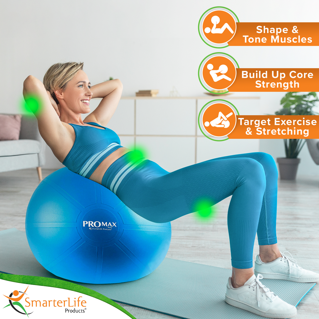 PRO MAX Series Exercise Ball by SmarterLife