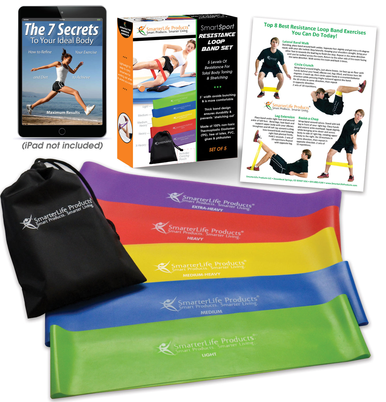 SmarterLife Resistance Loop Bands