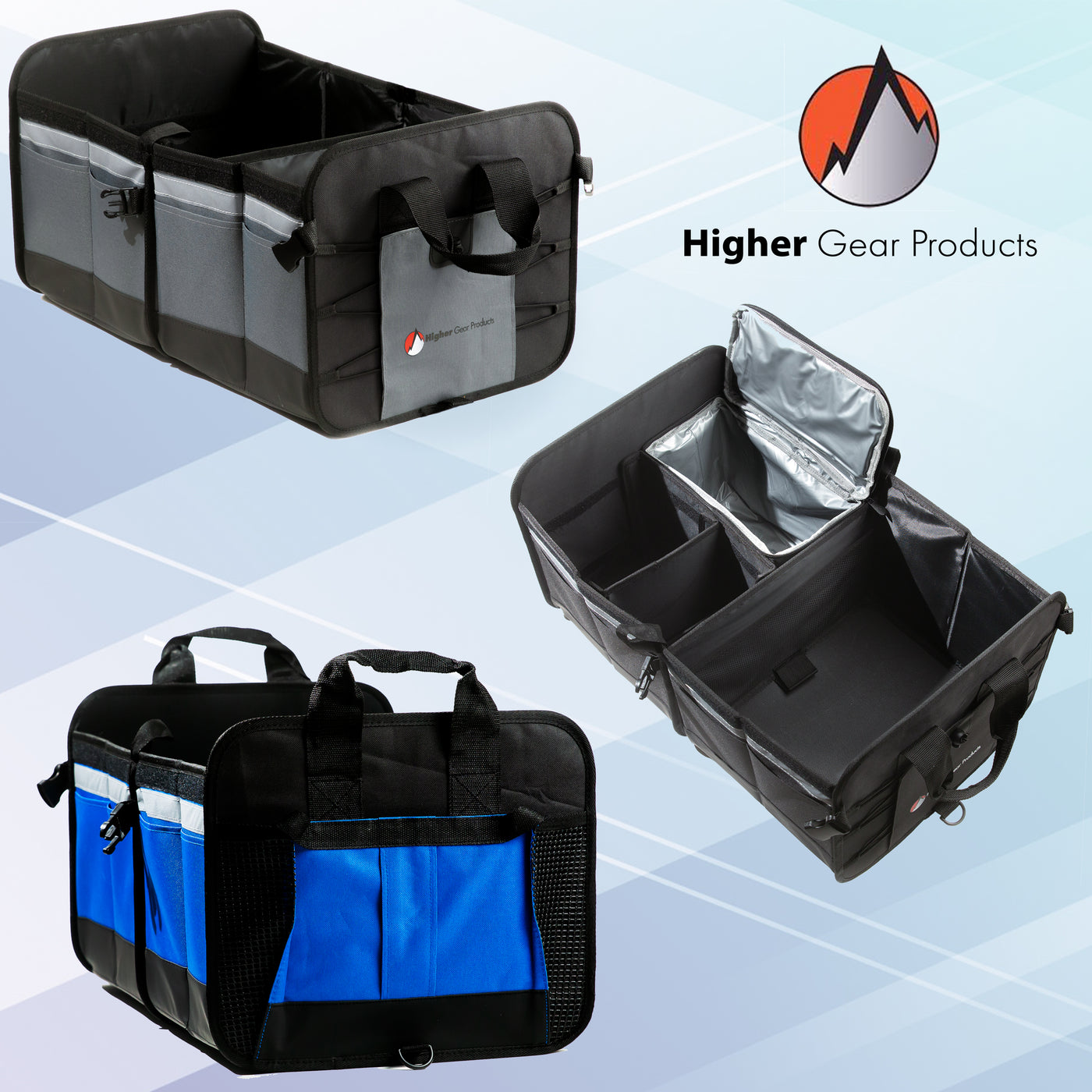 Large Size Car Trunk Organizer Higher Gear Products SmarterLife  Products LLC