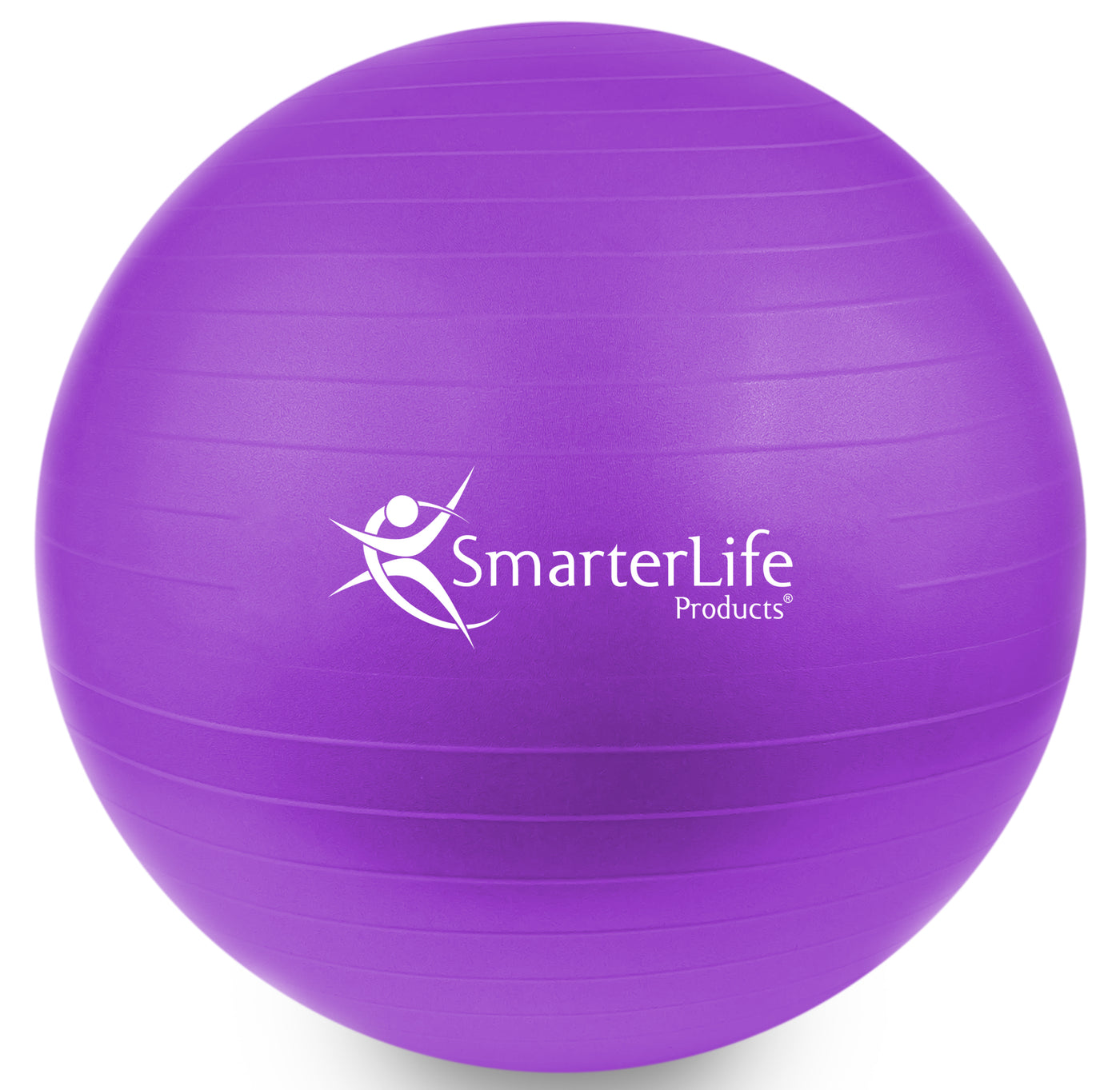 relayinert Exercise Ball Made With PVC Long-lasting And Eco-Friendly  Fitness Equipment Eco-friendly And Durable purple